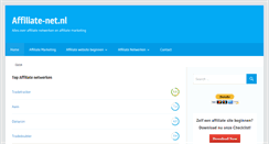 Desktop Screenshot of affiliate-net.nl